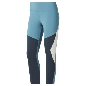 Reebok Lux 3/4 Tights Damen - Türkis - DE 209-HEF